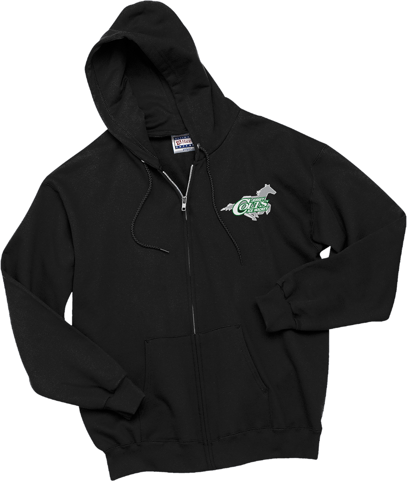 NJ Colts Ultimate Cotton - Full-Zip Hooded Sweatshirt