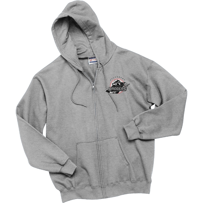 Allegheny Badgers Ultimate Cotton - Full-Zip Hooded Sweatshirt