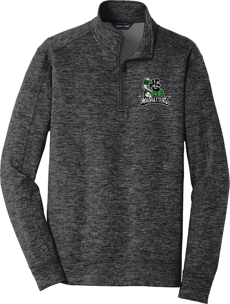 Atlanta Madhatters PosiCharge Electric Heather Fleece 1/4-Zip Pullover