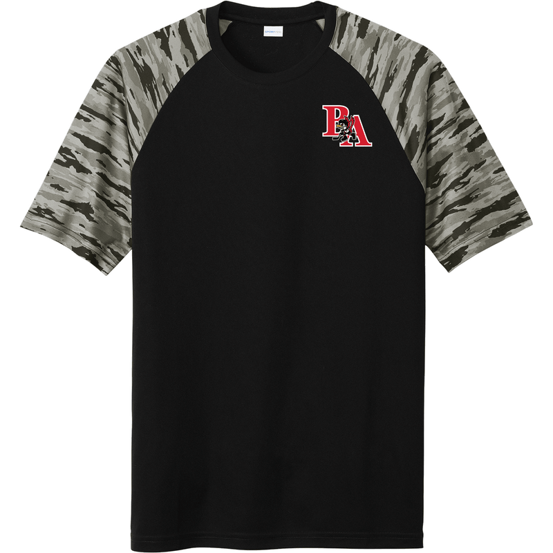 Benet Hockey Drift Camo Colorblock Tee