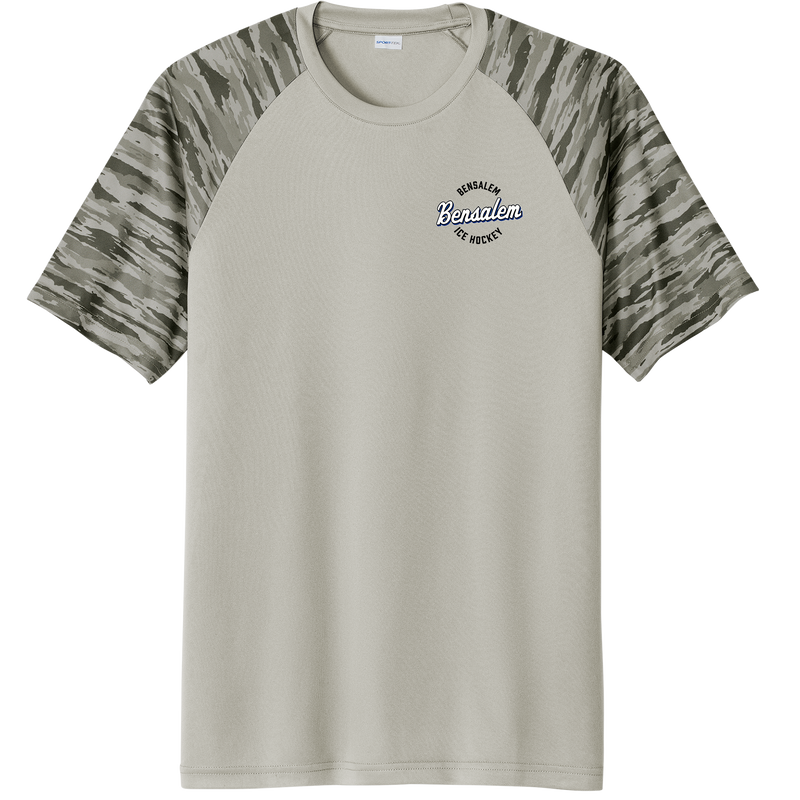 Bensalem Drift Camo Colorblock Tee