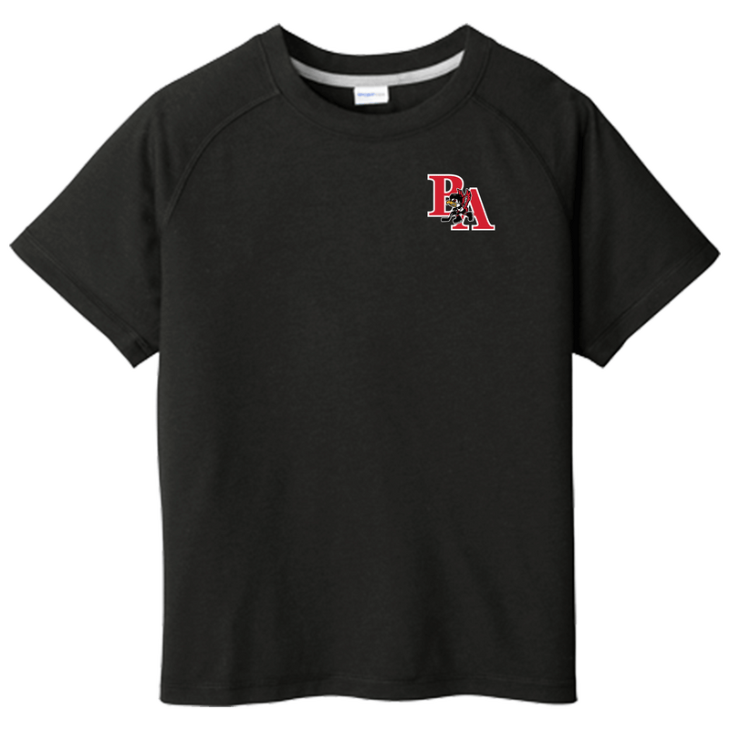 Benet Hockey Youth PosiCharge Tri-Blend Wicking Raglan Tee