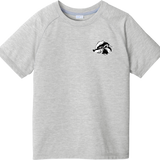 Allegheny Badgers Youth PosiCharge  Tri-Blend Wicking Raglan Tee