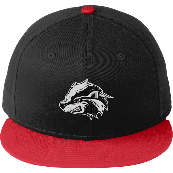 Allegheny Badgers New Era Flat Bill Snapback Cap